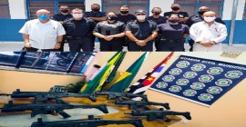 Guarda Civil de Santa Bárbara Realiza Curso de Capacitação para Uso de Armamento