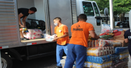 Taurus realiza 3ª edição da campanha “Solidariedade em Dobro” e doa 8 toneladas de alimentos para cozinhas comunitárias de São Leopoldo