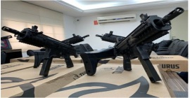 Seris entrega 20 novas carabinas Taurus CTT40 à Polícia Penal de Alagoas