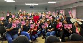 Outubro Rosa: Taurus promove palestra sobre prevenção ao câncer de mama para colaboradores