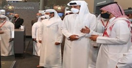 Estande da Taurus foi o único brasileiro visitado pelo Emir do Qatar