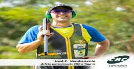 CBC/Taurus patrocina mais um atleta de tiro: José Vendruscolo